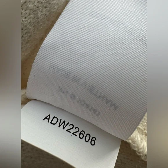 Fleece Pullover Sweater Women’s XXL Off White Cowl Neck Fuzzy 1/2‎ Zip Soft Cozy - Picture 8 of 8